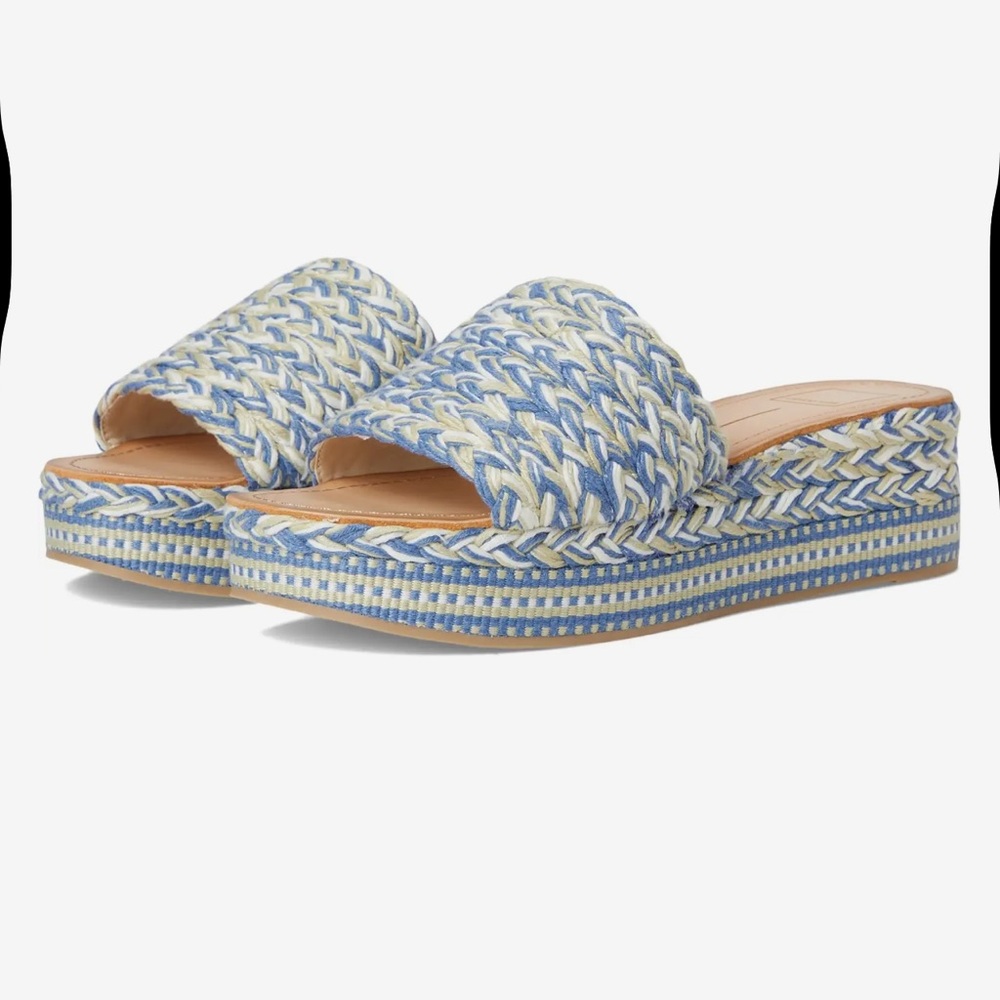 Dolce Vita Pazli Blue Multi Woven women’s size 7